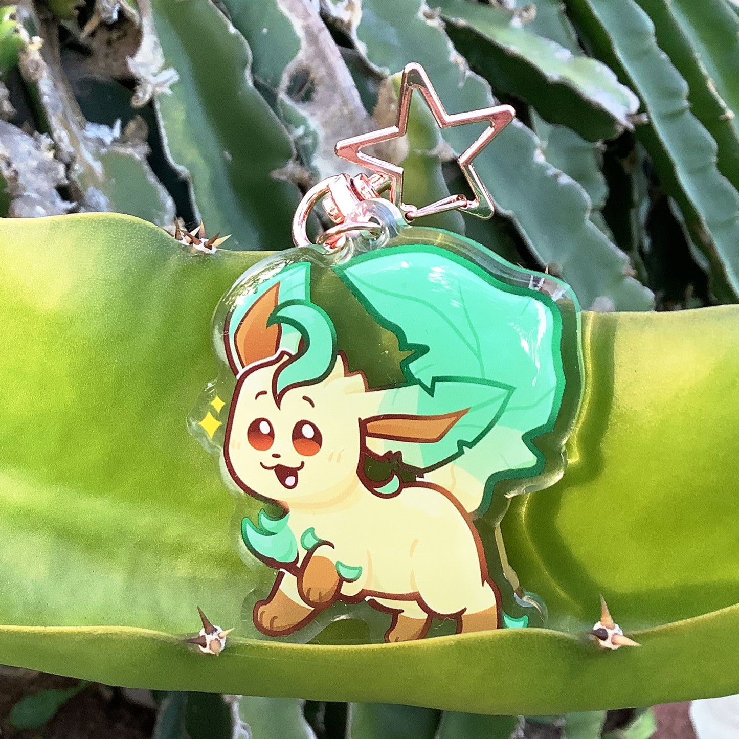 Leafeon Acrylic Charm