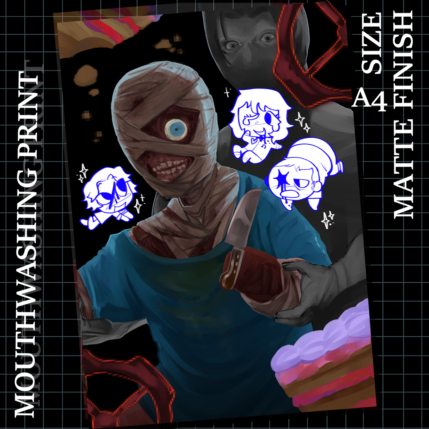 Mouthwashing Print