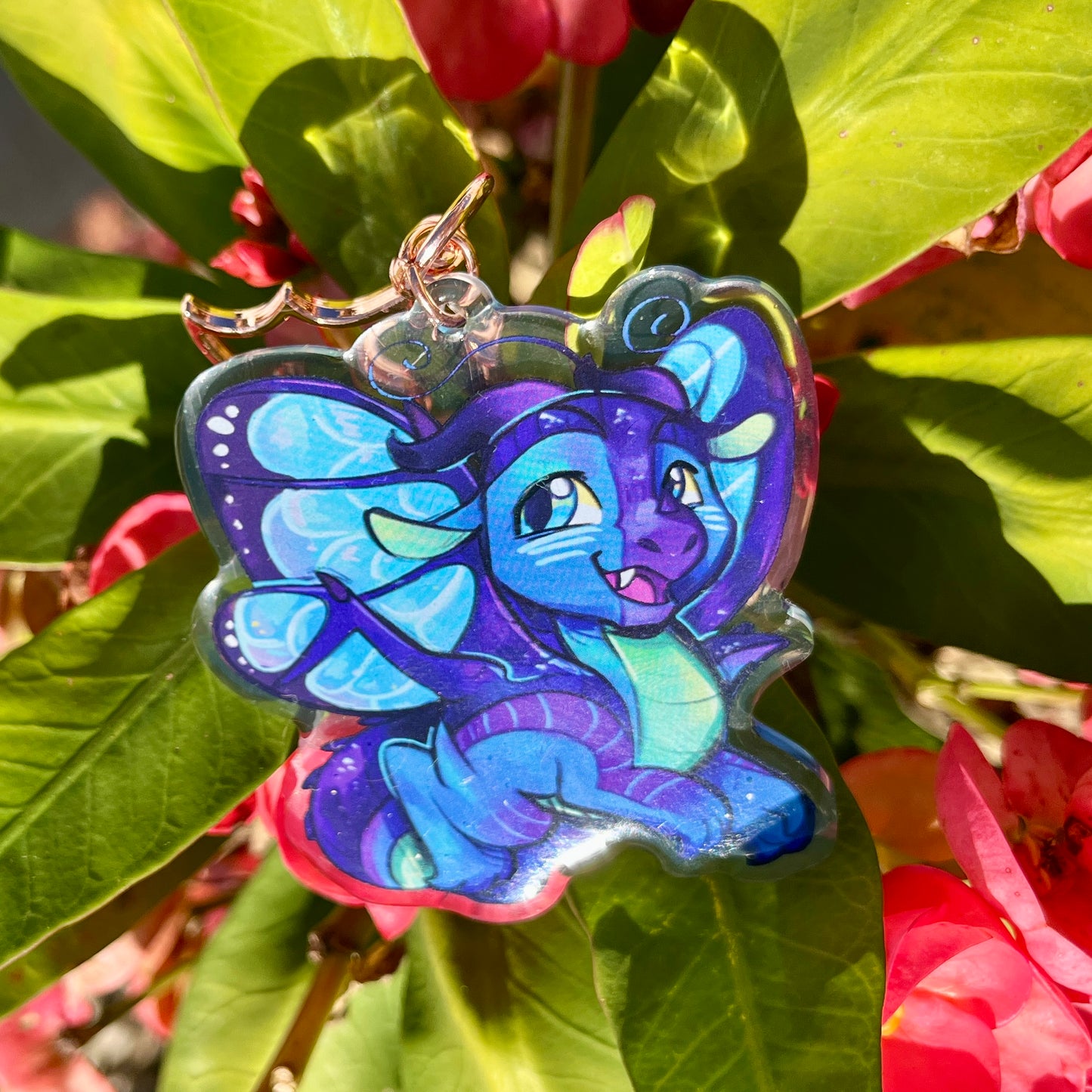 Butterfly Blue Charm