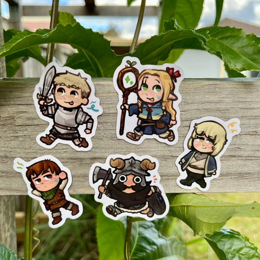 Dungeon Meshi Vinyl Stickers