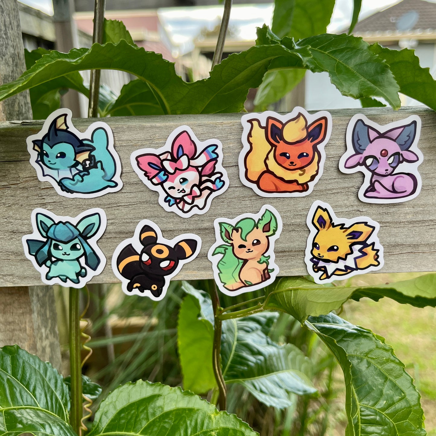 Mini Eeveelution Stickers