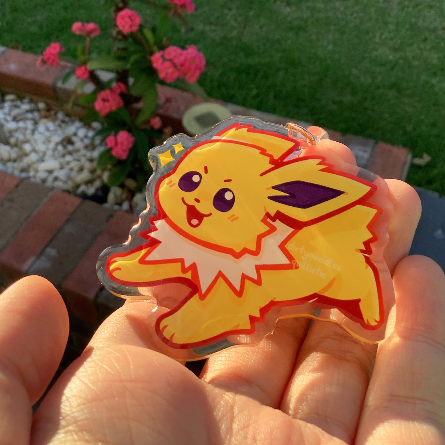 Jolteon Acrylic Charm