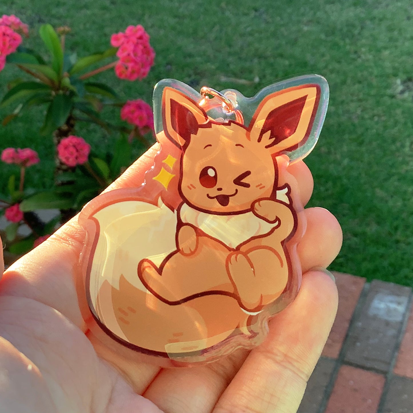 Eevee Acrylic Charm