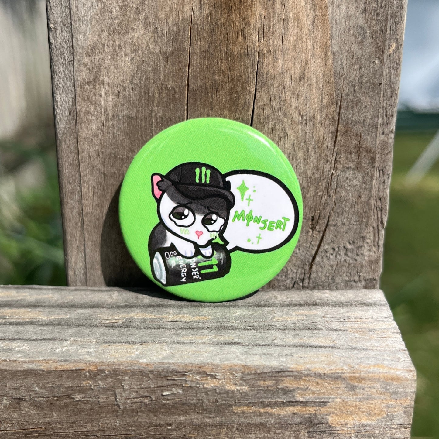 Soda Cat Buttons