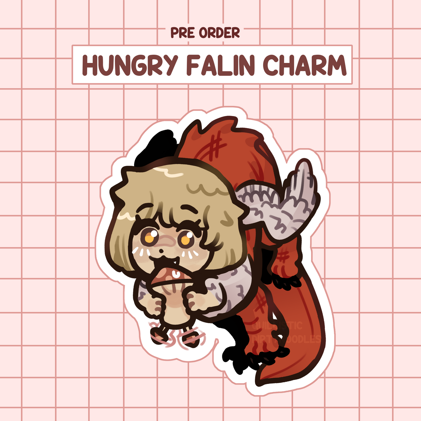 Hungry Chimera Charm