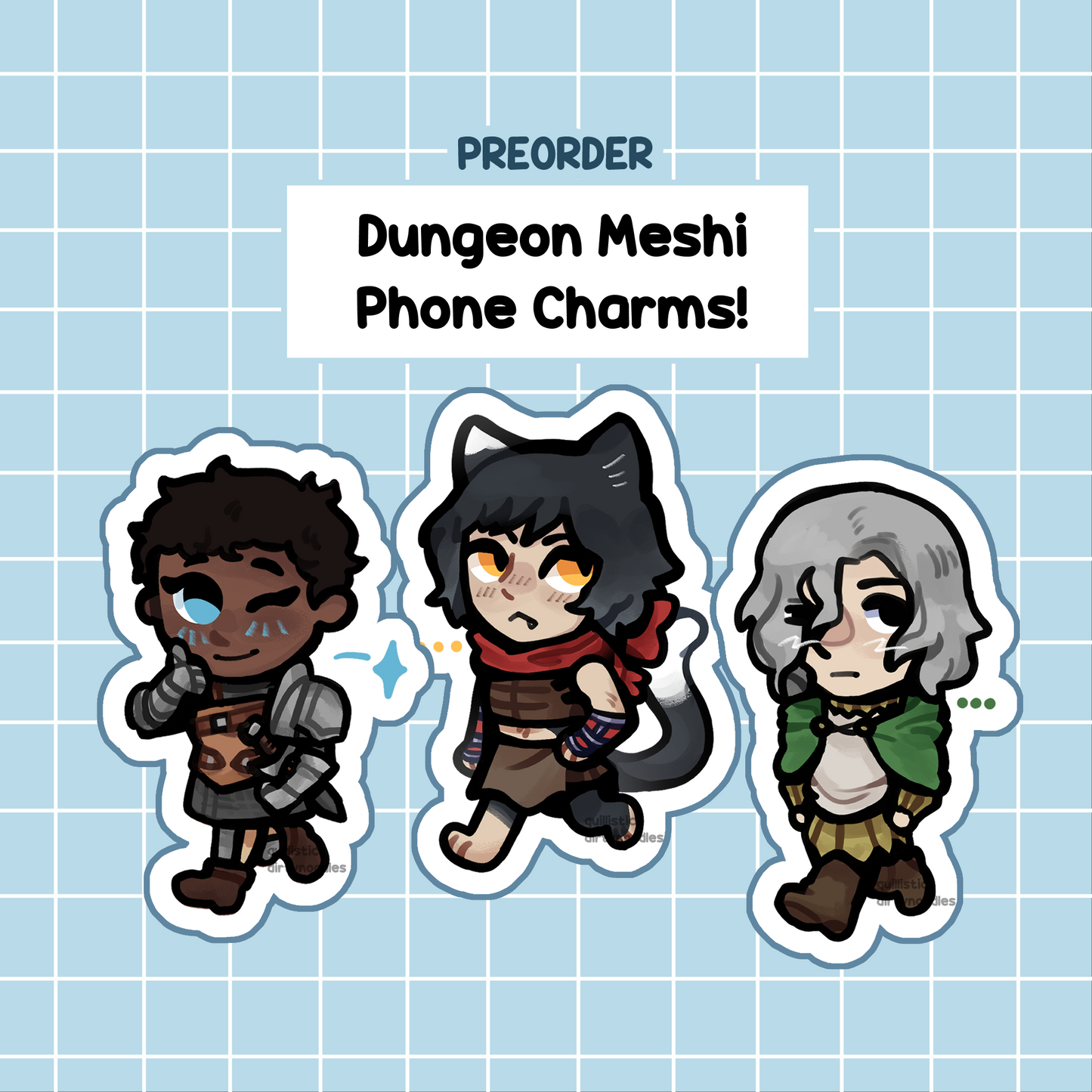 More Dungeon Meshi Phone Charms