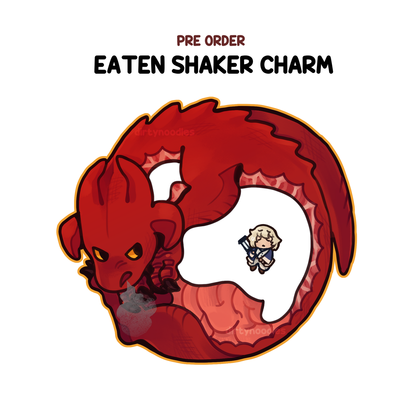 Eaten Shaker Charm